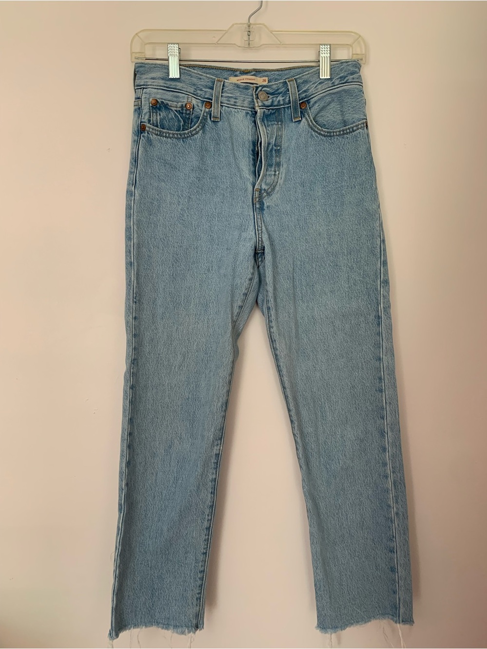Levis Wedgie Straight Jeans